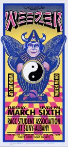 Weezer Albany 2001 (Handbill edition)