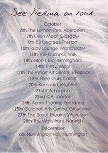 Nerina Pallot - UK Tour 2009