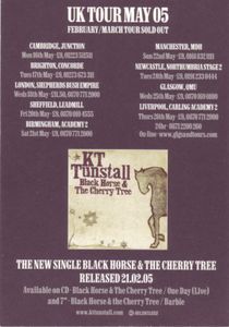 KT Tunstall - UK Tour May 2005