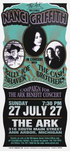 Nanci Griffith Ann Arbor 2003 (Poster edition)
