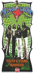 Kings of Leon - Youth & Young Manhood 2003 (Poster edition)