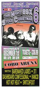 The Night 89X Stole Christmas 6 Detroit 2003 (Handbill edition)