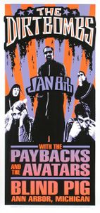 Dirtbombs Ann Arbor 2005 (Handbill edition)