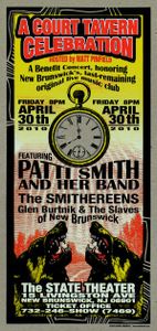 Patti Smith New Brunswick 2010 (Handbill edition)