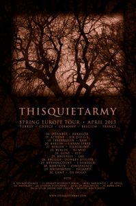 Thisquietarmy Spring Europe Tour April 2013