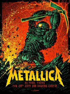 Metallica El Paso 2019 (Artist Proof)