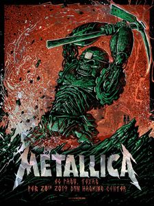 Metallica El Paso 2019 (Artist Proof Foil Variant)