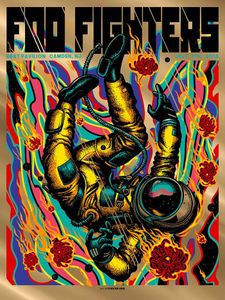 Foo Fighters Camden 2018 (Artist Proof Gold Foil)