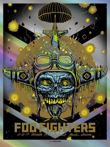 Foo Fighters Wichita 2017 (Artist Proof Foil Variant)