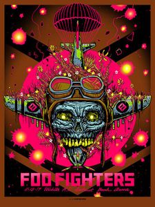 Foo Fighters Wichita 2017 (Artist Proof Pink Variant)