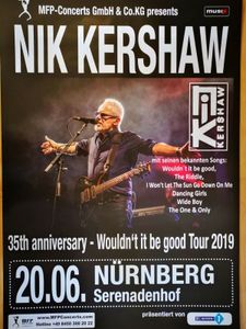 Nik Kershaw - Nürnberg 2019