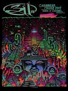 311 Caribbean Cruise 2017 (Artist Proof Rainbow Foil)