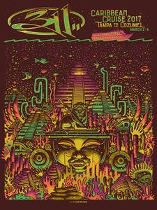311 Caribbean Cruise 2017 (Artist Proof Gold Foil)