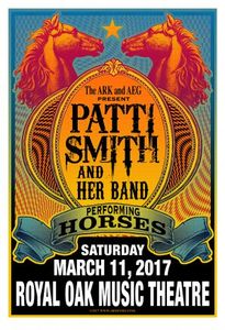 Patti Smith Royal Oak 2017