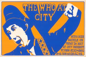 The Who + Oscar Bicycle - London, 1968