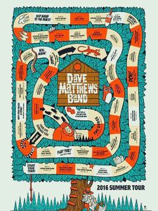 Dave Matthews Band Summer Tour 2016 (Blue edition)