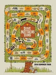 Dave Matthews Band Summer Tour 2016 (Orange edition)