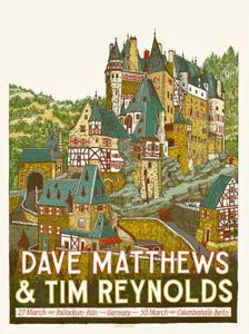 Dave Matthews and Tim Reynolds Koln / Berlin 2017 (Artist edition)