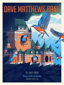 Dave Matthews Band Quebec City 2018 (Artist edition)