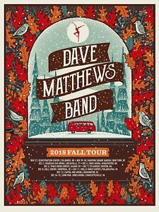 Dave Matthews Band Fall Tour 2018 (2nd edition)