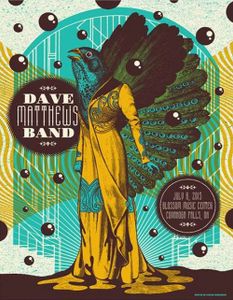 Dave Matthews Band Cuyahoga Falls 2015 (Artist edition)