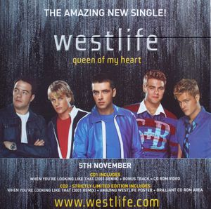 Westlife - Queen Of My Heart