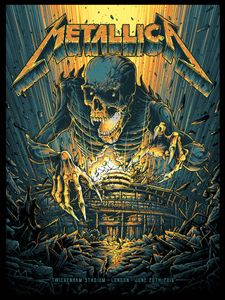 Metallica London 2019 (Gloss Foil Variant)