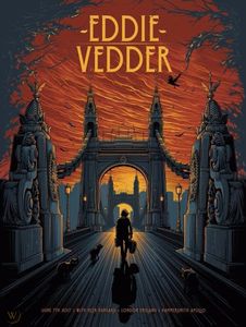 Eddie Vedder London 2017 (AP Variant Edition)