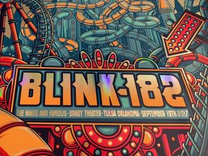 Blink-182 Tulsa 2017 (Foil Edition)