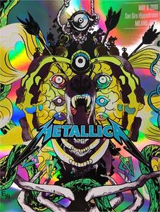 Metallica Milan 2019 VIP (AP Foil Variant)