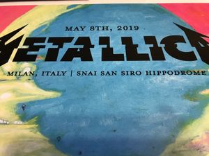 Metallica Milan 2019 (Artist Proof)