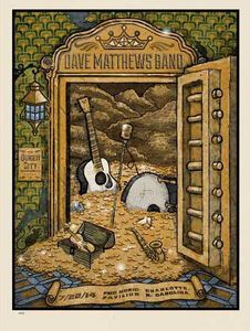Dave Matthews Band Charlotte 2014 (Artist edition)