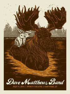 Dave Matthews Band Hartford 2014 (Night 1) (Show edition)