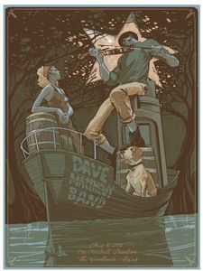 Dave Matthews Band Woodlands 2014 (Artist edition)