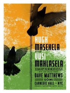 Hugh Masakela and Vusi Mahlasela New York 2014 (Artist edition)