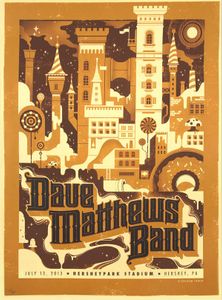 Dave Matthews Band Hershey 2013 (Artist edition)
