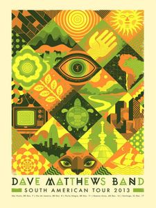 Dave Matthews Band South American Tour 2013
