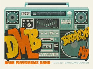 Dave Matthews Band Brooklyn 2012 (Artist edition)