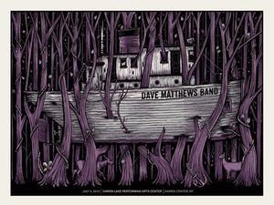 Dave Matthews Band Darien Center 2012 (Keyline edition)