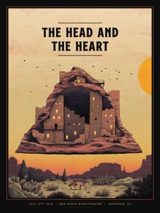 The Head and the Heart Morrison 2019 (Night 1) (Artist Edition)