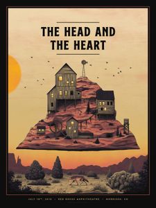 The Head and the Heart Morrison 2019 (Night 2) (Artist Edition)