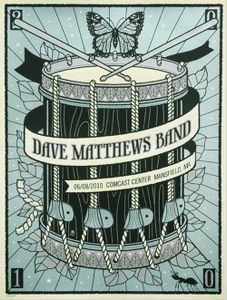 Dave Matthews Band Mansfield 2010 (Night 2) (Show edition)