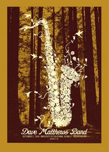Dave Matthews Band Berkeley 2008 (Night 3) (Artist edition)