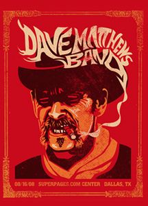 Dave Matthews Band Dallas 2008 (Cherry Red edition)