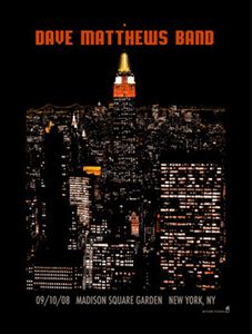 Dave Matthews Band New York 2008 (Show edition)