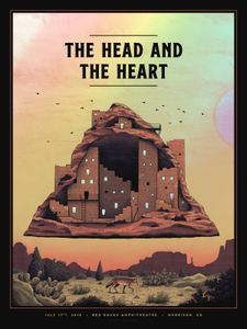 The Head and the Heart Morrison 2019 (Night 1) (Foil Edition)