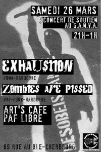 Concert de Soutien au G.A.N.V.A. - Art's Café 2011