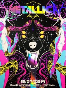 Metallica Tartu 2019 VIP (AP Foil Variant)