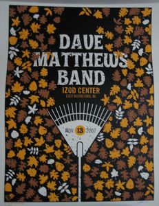 Dave Matthews Band East Rutherford 2007 (Yellow edition)