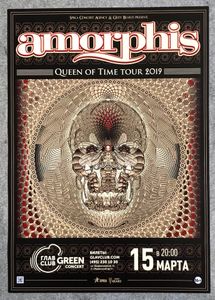 Amorphis - Queen of Time Tour 2019, Russia Moscow